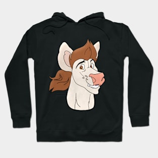 Anthro cow face Hoodie